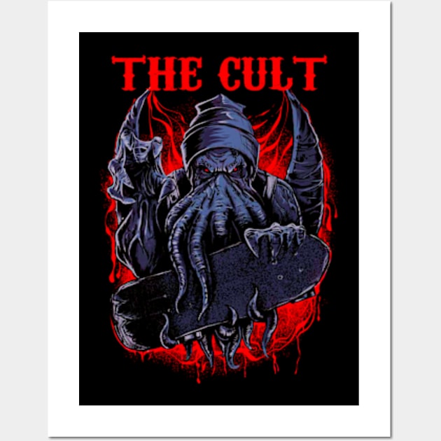 THE CULT BAND MERCHANDISE Wall Art by Rons Frogss